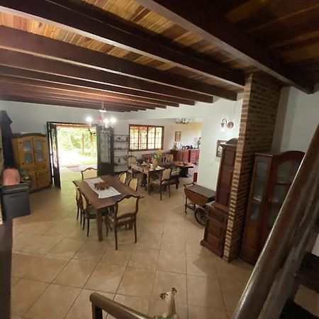 Lumiar Chale Colonial Lareira Deck Para Beira Rio Particular E Reservado Area De Lazer Pertinho Centro Do Bairro Bagian luar foto